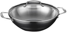 Cuisinart Stainless Steel Stir Fry & Wok Pan with Cover @ $19.82