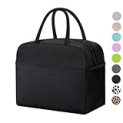 douyadady Lunch Bag Women/Men Lunch Box Women/Men (black) @ $3.98