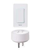 Zoiinet Remote Control Outlet Plug Switch, Buckle Design & Removable Wireless Light Switch, No Wiring Needed, 300 ft, 15A/1500W, Programmable, for Household Appliances @ $11.00