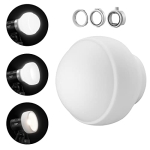 Godox ML-CD15 Diffusion Kit Soft Cover Kit with 3 Adapters Compatible for ML30 ML30Bi ML60 ML60Bi V1 V860III-C V860III-N V860III-S V1C V1N V1S V1O V1P TT685S AD300Pro AD400Pro