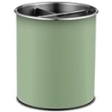 Extra-Large Stainless Steel Kitchen Utensil Holder – 360° Rotating Utensil Caddy – Weighted Base for Stability – Utensil Crock With Removable Divider for Easy Cleaning – Countertop Utensil Organizer. @ $12.00