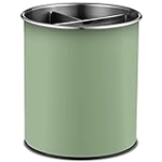 Extra-Large Stainless Steel Kitchen Utensil Holder – 360° Rotating Utensil Caddy – Weighted Base for Stability – Utensil Crock With Removable Divider for Easy Cleaning – Countertop Utensil Organizer. @ $12.00