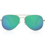 SOJOS Classic Polarized Sunglasses for Men Women Vintage Retro Style SJ1054,Gold/Greenish Blue @ $14.99