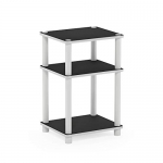 Furinno Just 3-Tier Turn-N-Tube End Table / Side Table / Night Stand / Bedside Table with Plastic Poles @ $13.60