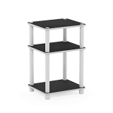 Furinno Just 3-Tier Turn-N-Tube End Table / Side Table / Night Stand / Bedside Table with Plastic Poles @ $12.05