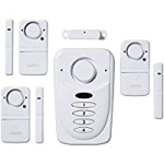 SABRE Motion Sensor Alarm and 3 Door/Window Alarms, Work On Left And Right Hinged Doors @ $14.04