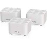 3-Pack Netgear Orbi AC1200 Mesh Dual-Band Wi-Fi 5 Router and Satellite System covers up to 4,500 sq. ft. (White) @ $98.00