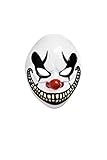 Halloween Freak Clown Mask – Adult Size, Multicolor – 1 Pc. @ $1.25