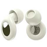Ear Plugs for Sleeping, 35dB Reusable Noise Cancelling Earplugs,Soft Flexible Hearing Protection Earplugs with 4 Pair Eartips Portable Case for Sleep, Work, Noise Sensitive Person