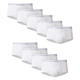 Hanes Men Hanes Men’s Tagless White Briefs with ComfortFlex Waistband-Multiple Packs Available @ $15.99