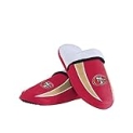 FOCO San Francisco 49ers NFL Mens Sherpa Slide Slippers – L @ $6.73