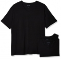 Hugo Boss mens 3-pack V-neck Regular Fit Short Sleeve T-shirts Undershirt @ $16.73