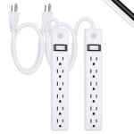 GE 6-Outlet Power Strip @ $10.20