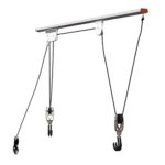 RAD Cycle Products Rail Mount Bike and Ladder Lift for Your Garage or Workshop Holds up to 75 Pounds No Mounting Board Needed @ $24.98
