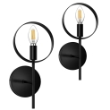 CHIGIH Wall Sconces Set of 2 @ $11.99