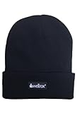 Wellrox Beanie for Women- Winter Hats for Women- Stay Warm & Stylish- Ideal for Yoga & Workouts (100% Acrylic, Black)
