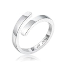 YKYLHSYXR Women’s Inspirational Hug Ring for Lover – I am Enough Engraved Hugging Rings, Love and Crafted Hug Open Ring for Encouragement Jewelry Gifts, Adjustable size to 6 7 8 9 10 (Silver) @ $5.99