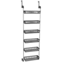 Household Essentials 6-Tier Over The Door Storage Shelves (2150-1) (Grey) @ $29.88