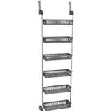 Household Essentials 6-Tier Over The Door Storage Shelves (2150-1) (Grey) @ $29.88