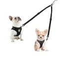 Dual Dog Leash for 2 Dogs, LRHINETAR Double Dog Leash with 360 Swivel No Tangle Walking @ $7.18