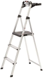 Rubbermaid RM-SLA3-T 3-Step Ultra Light Aluminum Step Stool with Project Tray @ $54.20