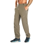 HAENPISY Quick Dry Joggers for Men Lightweight Running Pants Workout Athletic Hiking Sports Pants with Pockets(XX-Large @ $10.99
