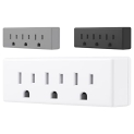 GE home electrical 3-Outlet Extender Wall Tap @ $2.22