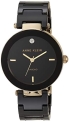 Anne Klein Women’s AK/1018BKBK Black Ceramic Bracelet Watch with Diamond Accent @ $29.80
