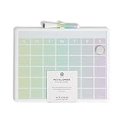 U Brands Contempo Magnetic Dry Erase Calendar Board, 14