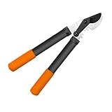 KLDOLLAR Loppers Tree Trimmer Branch Cutter with Powerful Gear Action, Super Pruner Tree Clippers Tree Pruner, Chops Thick Branches Ease, Sharp Steel Blade with 1.3 Inch Cutting Capacity(15 Inch)