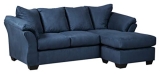 Signature Design by Ashley Darcy Casual Plush L-Shaped Reversible Sofa Chaise Chofa @ $509.99