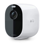 Arlo Essential Spotlight Camera – 1 Pack – Wireless Security, 1080p Video, Color Night Vision, 2 Way Audio, Wire-Free, Direct to WiFi No Hub Needed, Works with Alexa, White – VMC2030