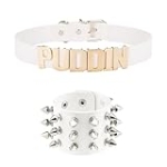 choice of all Quinn Puddin Choker Bracelet Set Halloween Cosplay Accessories for Women Punk Leather Collar Necklace Gothic Jewelry Gifts for Womens @ $4.99