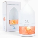 Himalayan Pink Salt Oil Diffuser (White) by Pure Daily Care | 2-in-1 Aromatherapy Device | Ionic Himalayan Salt Diffuser & Ambient Glow Light @ $9.95