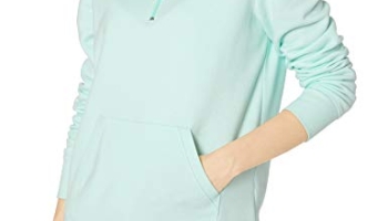 Amazon Essentials Women’s Long-Sleeve Fleece Quarter-Zip Top (Available in Plus Size) @ $10.40