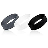 OWLSTEM 3 Pieces Set-Kid Sports Headbands and Sweatbands, Moisture Wicking Athletic Cotton, Elastic, Soft Pure Cotton for Running, Tennis, Basketball, Soccer, Volleyball @ $6.99