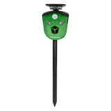Careland 360° Solar Ultrasonic Animal Repellent with Motion Sensor Cat Dog Repellent Squirrel Raccoon Deer Deterrent Chaser Protect Farm Garden Yard Pond @ $29.99