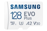 SAMSUNG EVO Plus w/SD Adaptor 128GB Micro SDXC @ $12.99