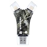 SD Card Reader for iPhone/iPad/Android/Mac/PC/Camera, 4 in1 Micro SD Card Reader, Trail Camera Viewer, Memory Card Reader SD Card Adapter for SD and TF Cards