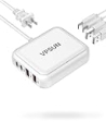 VPSUN USB C Charger 8 Port Block,USB C Charging Station for Multiple Devices,Multiport USB Charging Hub for iPhone,Samsung,Switch,Fan,Speaker,lamp,etc.