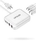 VPSUN USB C Charger 8 Port Block,USB C Charging Station for Multiple Devices,Multiport USB Charging Hub for iPhone,Samsung,Switch,Fan,Speaker,lamp,etc.