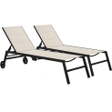 Yaheetech Outdoor Patio Chaise Lounge @ $116.99