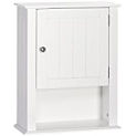 RiverRidge Ashland Single Door Wall Mount Cabinet with Shelves (White) @ $23.79