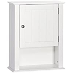 RiverRidge Ashland Single Door Wall Mount Cabinet with Shelves (White) @ $23.79