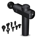 Kelices Massage Gun Deep Tissue Percussion Handheld Body Back Muscle Massager with 8 Massage Heads and LCD Touch Screen for Athletes @ $20.99