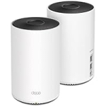 2-Pack TP-Link Deco W7200 Tri Band WiFi 6 Mesh Router System, Coverage up to 5,500 Sq. ft. @ $149.99