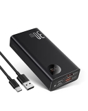 Baseus Portable Charger USB C Power Bank 30W 10000mAh Battery Pack Charger Portable Laptop Power Bank Fast Charging PD Portable Phone Charger for iPhone 13/12/11/XR @ $23.99