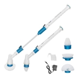 FRUITEAM Electric Spin Scrubber, 360 Cordless Upgraded Tub and Tile Scrubber @ $36