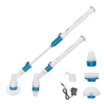 FRUITEAM Electric Spin Scrubber, 360 Cordless Upgraded Tub and Tile Scrubber @ $36