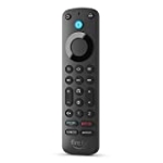 Alexa Voice Remote Pro, includes remote finder, TV controls, backlit buttons, requires compatible Fire TV device @ 5